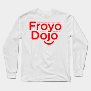 Froyo Dojo in Red Long Sleeve T-Shirt